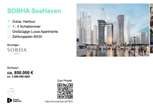 SOBHA SeaHaven Dubai Immo bilien