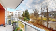 Neuwertig - Modern - Vermietet: Energieeffiziente 4-Zi ETW mit TG Stellplatz in Ettlingen - 1.OG, Balkon