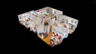 Neuwertig - Modern - Vermietet: Energieeffiziente 4-Zi ETW mit TG Stellplatz in Ettlingen - Dollhouse View