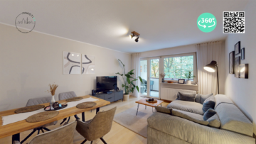 Bis zu 6% Rendite! Modern & Hochwertig: Sanierte 3-Zi-ETW mit zwei Balkonen in KA-Waldstadt, 76139 Karlsruhe, Etagenwohnung