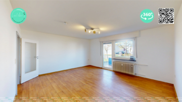 Reinkommen, Wohlfühlen, Bleiben: Lichtdurchflutete 2-Zimmer-Wohnung mit Balkon in KA-Grünwinkel, 76189 Karlsruhe, Wohnung