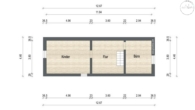 Charmant, großzügig, vielseitig – Maisonettewohnung mit Garten, Terrasse und Scheune in Loffenau - DG, Grundriss