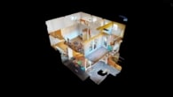 Idyllisch - Charmant - Geräumig: 2 Häuser mit großem Garten und Garage in Gaggenau Rotenfels - Haus 1 Dollhouse View