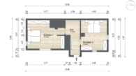 Idyllisch - Charmant - Geräumig: 2 Häuser mit großem Garten und Garage in Gaggenau Rotenfels - Haus 2, Grundriss OG