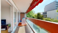 Renditestark - Zentral - Wertstabil: 2,5 ETW in der Karlsruher Innenstadt mit Balkon und Garage - Balkon
