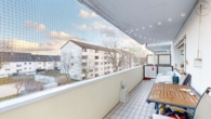 Lichtdurchflutet - Modern - Stilvoll: 3-Zi-ETW mit Balkon und Einbauküche in Stutensee-Büchig - 2.OG, Balkon