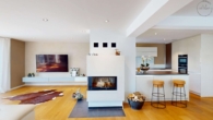 Exklusives Wohnen mit Pool und Weitblick: Modernes 1-FH mit ELW in Straubenhardt-Langenalb - EG, Wohnen