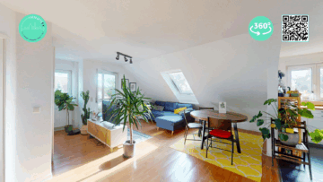 Luftig. Sonnig. Modern. – Traumhafte Dachgeschosswohnung in Berg (Pfalz), 76768 Berg (Pfalz), Dachgeschosswohnung
