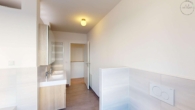 Neubau DHH im Bauhausstil mit wunderschönem Garten und Garage, Nähe Knielingen 2.0 - OG, Tageslichtbad