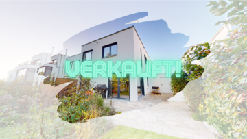 Neubau DHH im Bauhausstil mit wunderschönem Garten und Garage, Nähe Knielingen 2.0, 76187 Karlsruhe, Doppelhaushälfte
