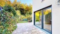 Neubau DHH im Bauhausstil mit wunderschönem Garten und Garage, Nähe Knielingen 2.0 - Terrasse