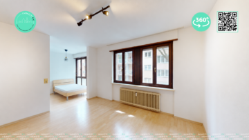 Hell. Zentral. Bezugsfrei. – Charmante 1,5-Zimmer-ETW mit TG-Stellplatz in KA-Innenstadt-West, 76135 Karlsruhe, Etagenwohnung