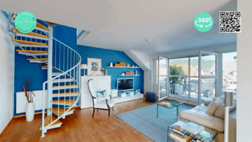 Großzügig – Hochwertig – Zentrumsnah: 4,5-Zi-Maisonettewohnung & TG-Stellplatz in Ettlingen-Stadt, 76275 Ettlingen, Maisonettewohnung