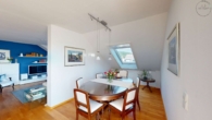 Großzügig – Hochwertig – Zentrumsnah: 4,5-Zi-Maisonettewohnung & TG-Stellplatz in Ettlingen-Stadt - DG, Essbereich
