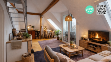 Lichtdurchflutet – Stilvoll – Besonders: Traumhafte Maisonette-Dachgeschosswohnung in Rastatt, 76437 Rastatt, Maisonettewohnung