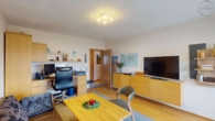 Tolles Wohngebiet: Modernisierte 3-Zi-ETW mit Loggia und TG-Stellplatz, Ettlingen-Neuwiesenreben - 1.OG, Büro