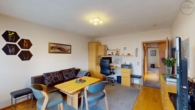 Tolles Wohngebiet: Modernisierte 3-Zi-ETW mit Loggia und TG-Stellplatz, Ettlingen-Neuwiesenreben - 1.OG, Büro