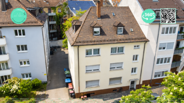 Substanz. Ertrag. Perspektive. – Vollvermietetes MFH mit vier Einheiten in Karlsruhe am Lindenplatz, 76185 Karlsruhe, Mehrfamilienhaus