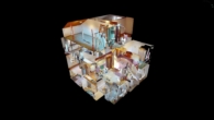 Seltene Gelegenheit: 1-2-FH mit tollem Grundstück, Garage und vielen Möglichkeiten in Ettlingenweier - Dollhouse-View