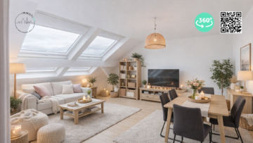 Licht, Geschichte & Murgblick – außergewöhnliche 4-Zi-Dachgeschosswohnung mit Charakter, Rastatt, 76437 Rastatt, Dachgeschosswohnung