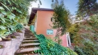 Naturnah Wohnen: Außergewöhnliches Architektenhaus mit vermieteter Einliegerwohnung in Marxzell - 1-FH mit ELW, Marxzell