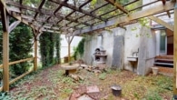 Naturnah Wohnen: Außergewöhnliches Architektenhaus mit vermieteter Einliegerwohnung in Marxzell - Terrasse