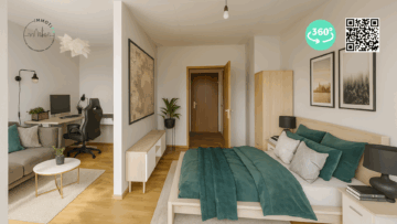 Renditestark – Lichtdurchflutet – Zentral: 1,5-Zi-ETW mit TG-Stellplatz, Karlsruhe Innenstadt-West, 76135  Karlsruhe, Etagenwohnung