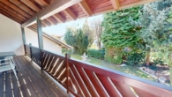 Familientraum mit Charme – Villa mit Studio, Garten & Doppelgarage, Karlsbad-Spielberg - OG, Balkon