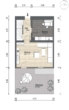 Reihenmittelhaus in toller Lage mit idyllischem eigenen Garten und Garage, Karlsruhe-Mühlburg - EG, Grundriss