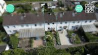 Reihenmittelhaus in toller Lage mit idyllischem eigenen Garten und Garage, Karlsruhe-Mühlburg - RMH, Karlsruhe-Mühlburg