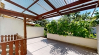 Reihenmittelhaus in toller Lage mit idyllischem eigenen Garten und Garage, Karlsruhe-Mühlburg - EG, Terrasse