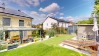 Energieeffizient - Modern - Hochwertig: Neuwertige DHH mit schönem Garten, Gaggenau Oberweier - Garten
