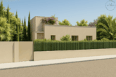 Investition: Luxuriöser Neubau - Villa in Pollença – Exklusivität, Design und mediterrane Idylle - Straßenansicht Musterfoto