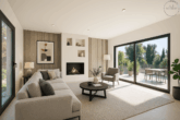 Investition: Luxuriöser Neubau - Villa in Pollença – Exklusivität, Design und mediterrane Idylle - EG, Wohnzimmer Musterfoto